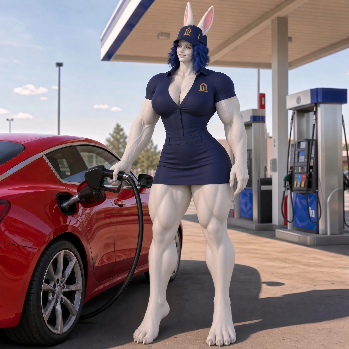 Young Hope gas station